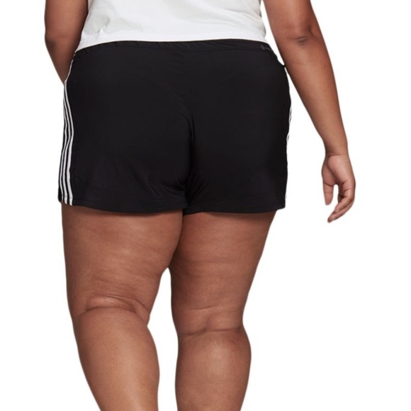 Adidas Women's 3-Stripe Shorts - Picture 2 of 5